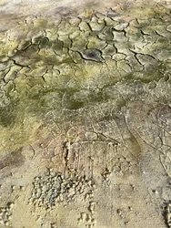 Texture astratta dai toni terrosi