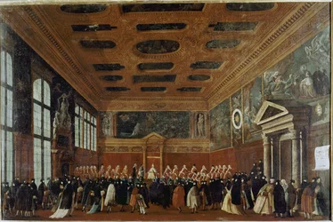 Ricevimento degli Ambasciatori al Collegio