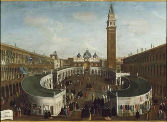 Veduta della Festa della Sensa in Piazza San Marco