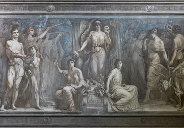 Allegoria della Commedia (dettaglio)