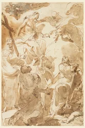 La Trinità e gli Apostoli, San Pietro e San Paolo