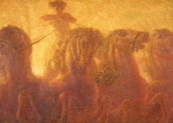 Il Carro del Sole o Trionfo del Commercio, 1907