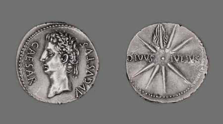 Denario raffigurante l