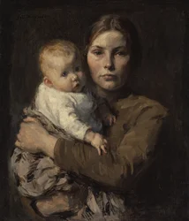Madre e figlio, c.1906