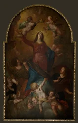 Chiesa parrocchiale (Sint-Walburgakerk). Gaspar de Crayer. 1652