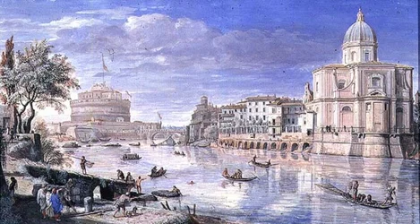 Veduta di Castel Sant