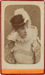 Ritratto di Sarah Bernhardt 1844-1923, ca. 1865