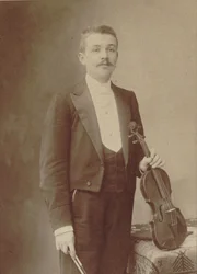 Ritratto del violinista e compositore Henri Marteau 1874-1934