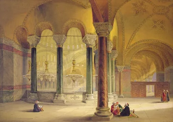 Haghia Sophia, tavola 11: la Galleria Meme nell
