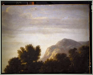 Paesaggio Italiano, (dettaglio), senza data