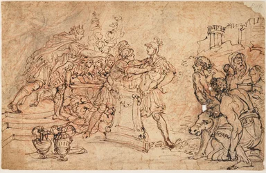Mucius Scaevola Prima di Porsena