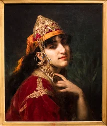 Halima (olio su tela)