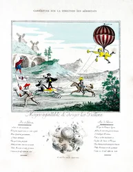 Caricatura sulla direzione dell
