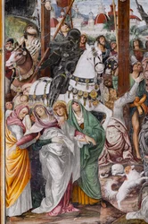 Crocifissione (dettaglio) da La vita e la Passione di Cristo