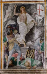 Resurrezione di Cristo (dettaglio)