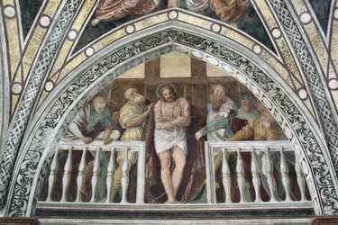 Ecce Homo Affresco di Gaudenzio Ferrari (1475 ca-1546) 1542 Milano, Basilica di Santa Maria delle Grazie Italia