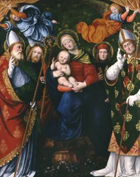 Madonna, Bambino e Santi, 1516
