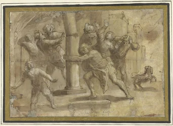 Sansone fa crollare il tempio