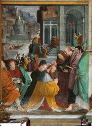 Il battesimo dei principi di Marsiglia a Roma