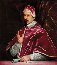 Ritratto di Papa Alessandro VII, 1599-1667, 1667