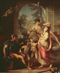 Venere presenta Elena a Paride