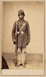 Christopher Anderson, Priv. Co. F. 108 U.S.C.T." 1865 (foto)