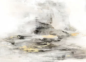 Paesaggio astratto dorato
