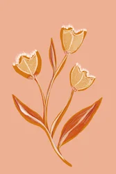 Delicati fiori di pesco