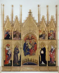 Incoronazione della Vergine e santi
