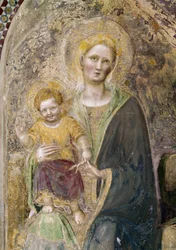 Vergine e Bambino (dettaglio)