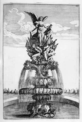 Progetto di fontana, 1664