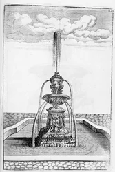Progetto di fontana, 1664