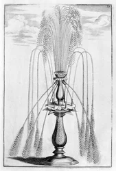 Progetto di fontana ornamentale, 1664