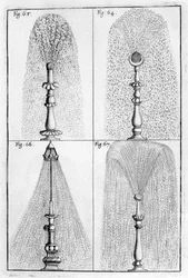 Progetto di fontana ornamentale, 1664