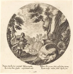 Apollo che Uccide il Pitone