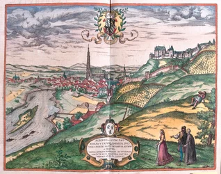 Colonia, Germania - in "Civitates Orbis Terrarum" di Georg Braun, Colonia 1617