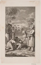 Schiavo nero frustato