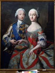 Ritratto del granduca Pietro Feodorovich (che diventerà Pietro III di Russia)