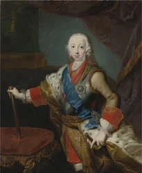 Ritratto dello Zar Pietro III di Russia 1728-1762