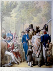 Boulevard des Italiens, il caffè Hardy a Parigi nel XIX secolo