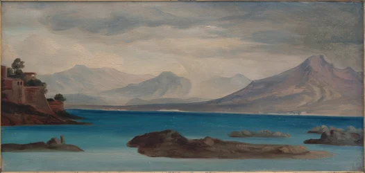 Veduta della baia di Napoli