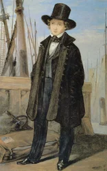 Richard Kersting prima della partenza per Riga