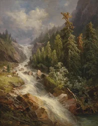 Cascata di Stalbach al Grundlsee