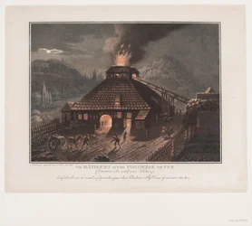 Un edificio di fonderia