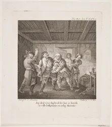 Illustrazione per le commedie di Holberg