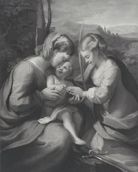 Il matrimonio mistico di Santa Caterina, ca. 1831