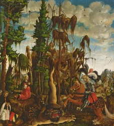 San Giorgio salva la principessa dal drago, 1520