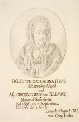 Ritratto di Bolette Catharina From