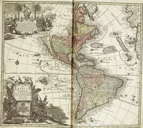 Mappa delle Americhe