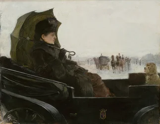 Signora in carrozza, Parigi